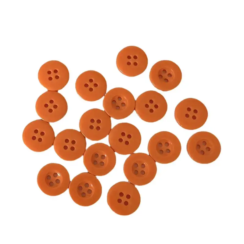 Orange 4 holes Resin Button for Shirt,Pants,Denim Jacket,Suit Trouser,Jackets buy garments accessories in bulk from China wholesaler at wholesale price free worldwide shipping Alibaba