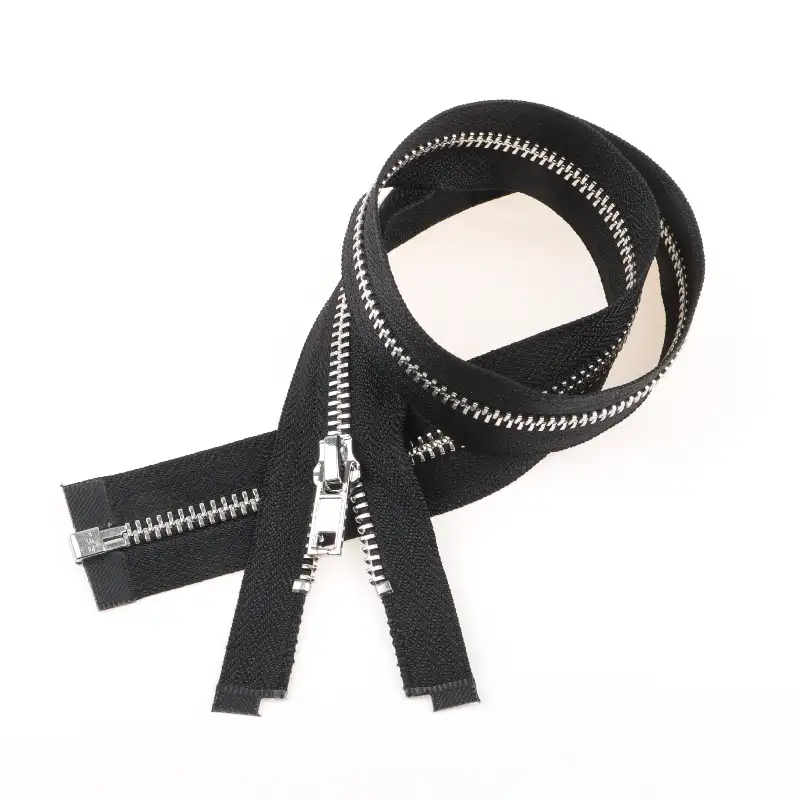 Black Open Metal Zippers Zipper for Pants buy garments accessories in bulk from China wholesaler at wholesale price free worldwide shipping Alibaba