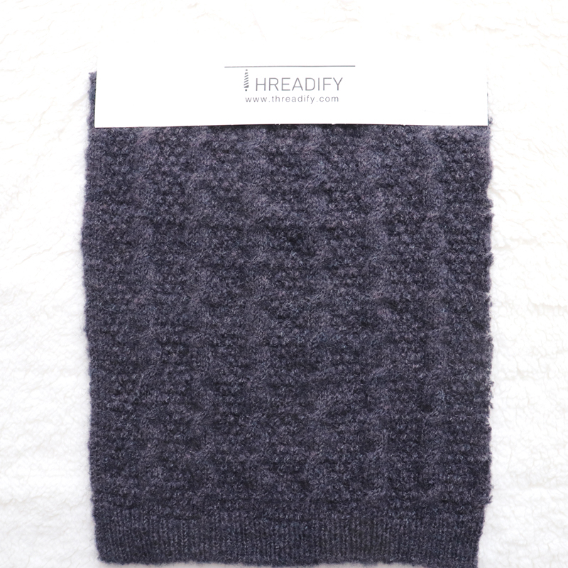 China Yarn for Open Cardigan (Sweater),Hoodie  (Sweater),Round Neck Pullover (Sweater) Mossy Yarn Fancy Yarn Recycled Polyester Polyester Acrylic RWS Wool Nylon Spandex Dark Grey color buy from China wholesaler bulk order at wholesale price free worldwide shipping Alibaba