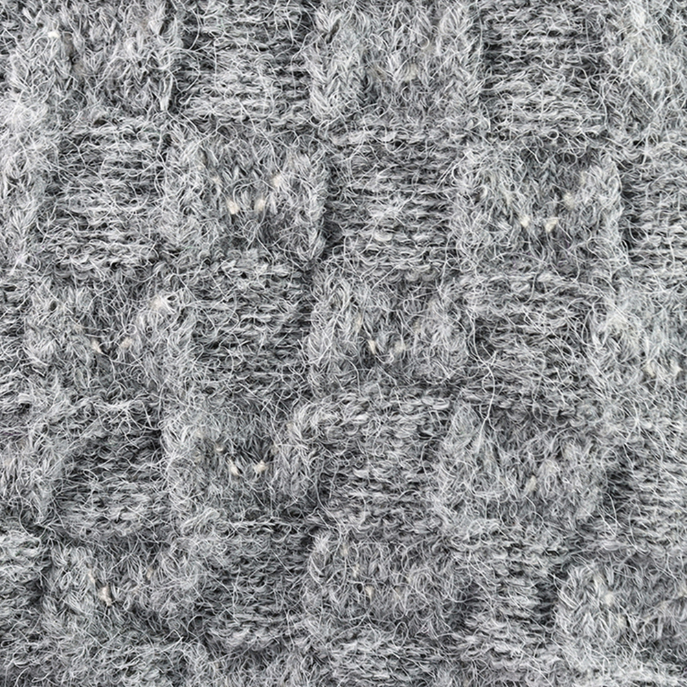 China Yarn for Dresses (Cardigan Open) (Sweater),Crop Top Pullover (Sweater) Mossy Yarn Fancy Yarn Polyester Recycled Polyester Acrylic Spandex Grey Melange color buy from China wholesaler bulk order at wholesale price free worldwide shipping Alibaba