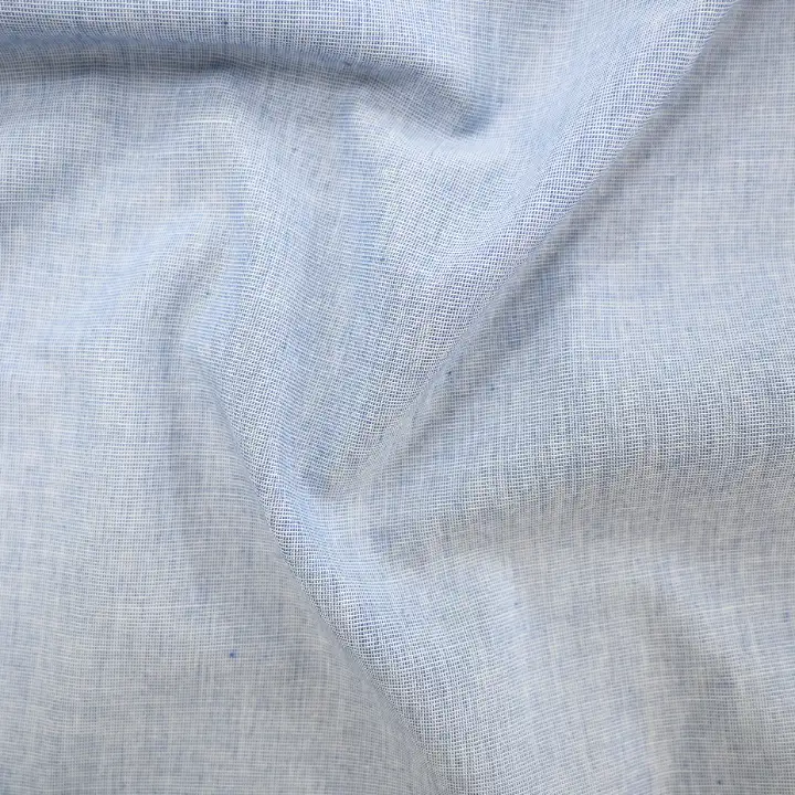 India Fabric for Pants,Blazer,Chino Cotton YD Chambray Natural Woven Fabric Cotton Blue color buy from India wholesaler bulk order at wholesale price free worldwide shipping Alibaba