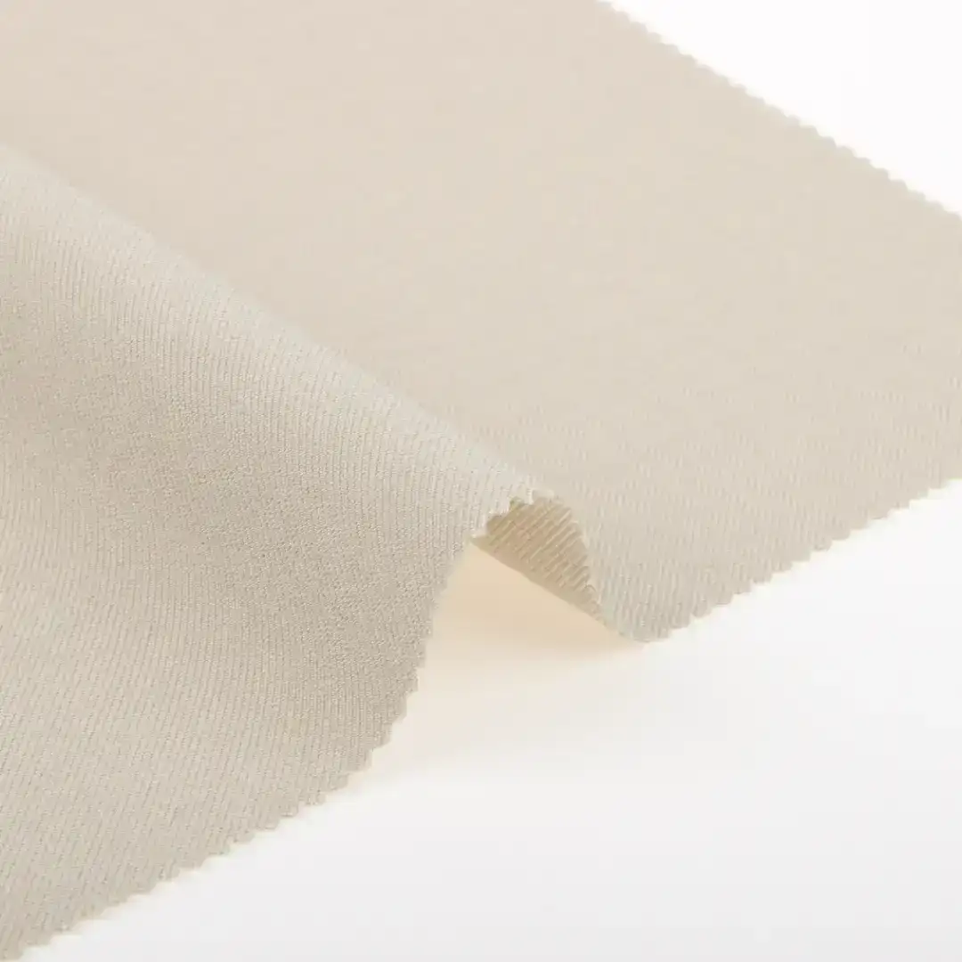 China Fabric for Blazer,Suit Polyester Twill Lining Fabric Synthetic Woven Fabric Polyester Spandex Light Khaki color buy from China wholesaler bulk order at wholesale price free worldwide shipping Alibaba