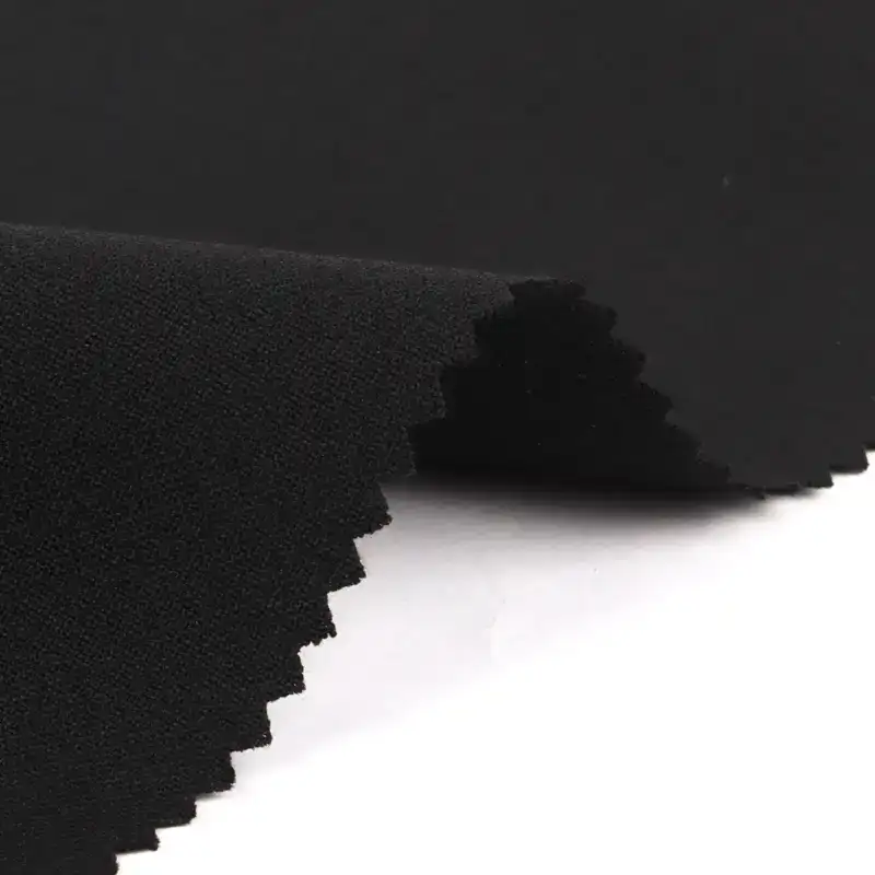 China Fabric for Jackets,Overcoat Polyester/Rayon Twill Woven Blended Fabric Polyester Rayon Spandex Black color buy from China wholesaler bulk order at wholesale price free worldwide shipping Alibaba