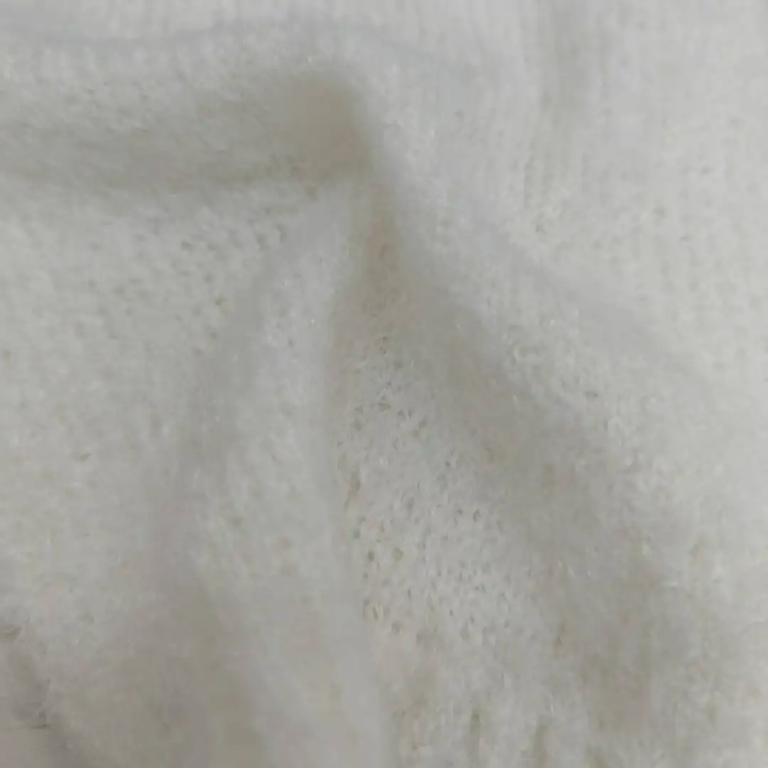 China Yarn for Hoodie,Open Cardigan (Sweater),Full-Zipper Cardigan (Sweater),Crop Top Pullover (Sweater) Teddy Yarn Fancy Yarn Recycled Polyester Polyester white color buy from China wholesaler bulk order at wholesale price free worldwide shipping Alibaba