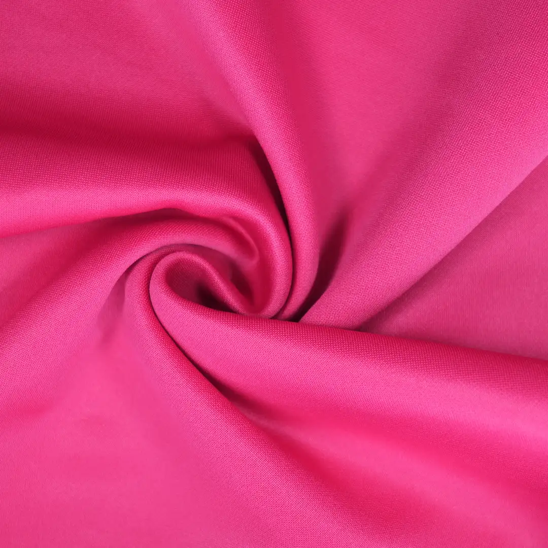 China Fabric for Sweatshirt,Tracksuits Scuba Knit Fabric Polyester Cotton Spandex HotPink color buy from China wholesaler bulk order at wholesale price free worldwide shipping Alibaba