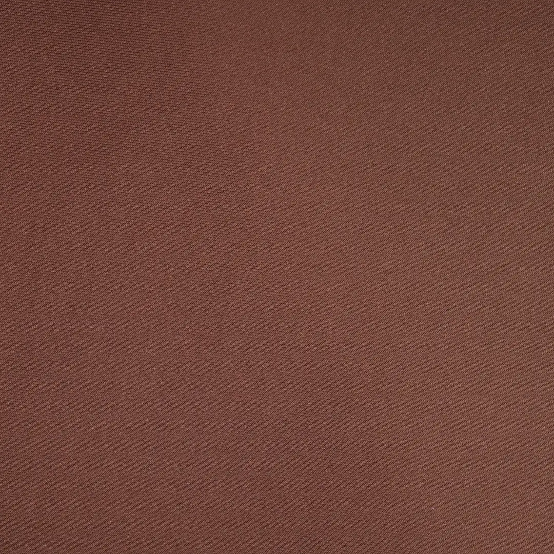 China Fabric for Jackets,Sweatshirt,Tracksuits Scuba Knit Fabric Polyester Cotton Spandex Brown color buy from China wholesaler bulk order at wholesale price free worldwide shipping Alibaba