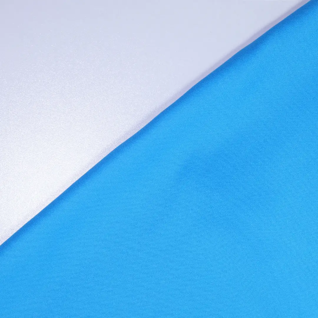 China Fabric for Hoodie  ,Sweatshirt,Over Shirt Scuba Knit Fabric Rayon Polyester Spandex Blue color buy from China wholesaler bulk order at wholesale price free worldwide shipping Alibaba