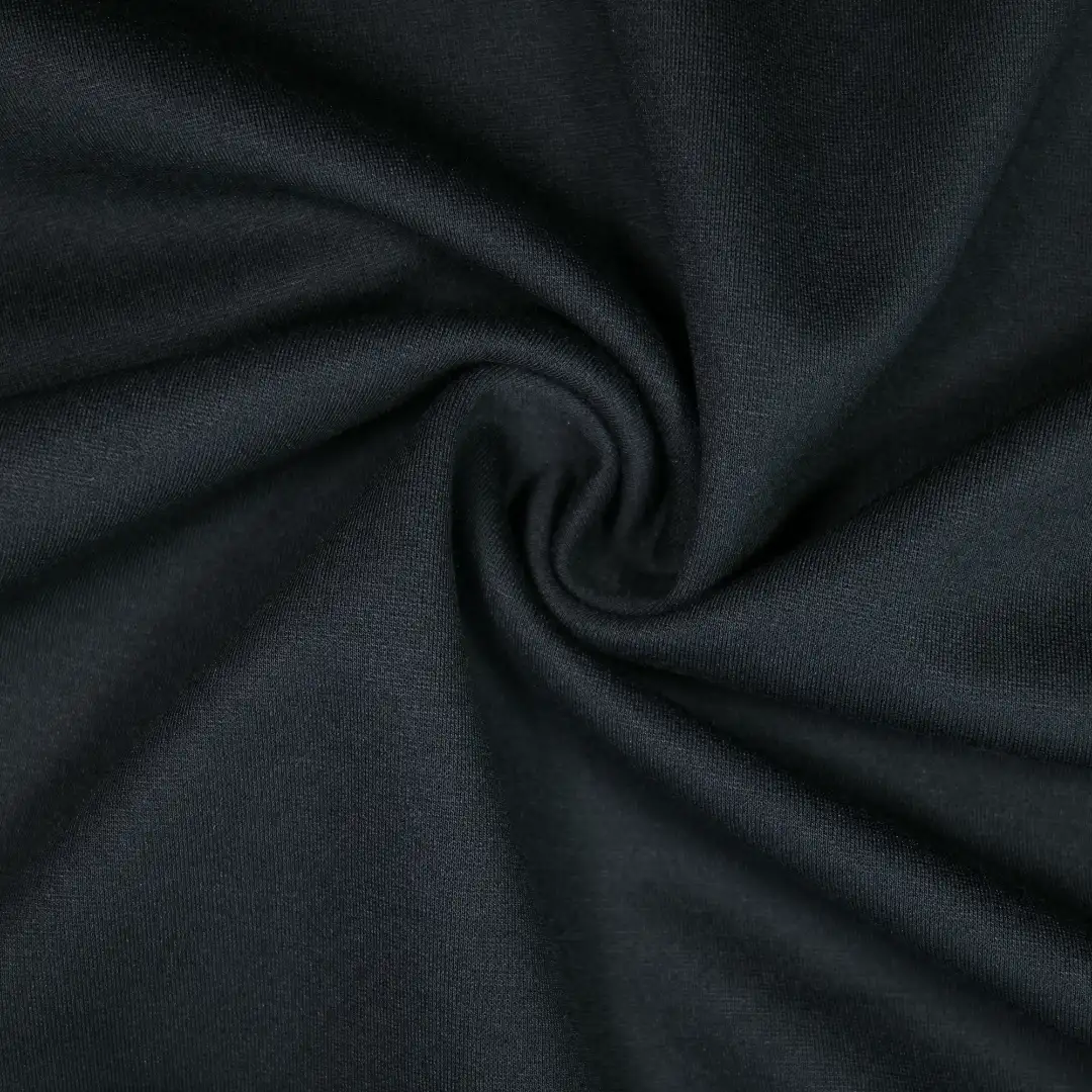 China Fabric for Jackets,Sweatshirt Scuba Knit Fabric Rayon Nylon Spandex Black color buy from China wholesaler bulk order at wholesale price free worldwide shipping Alibaba
