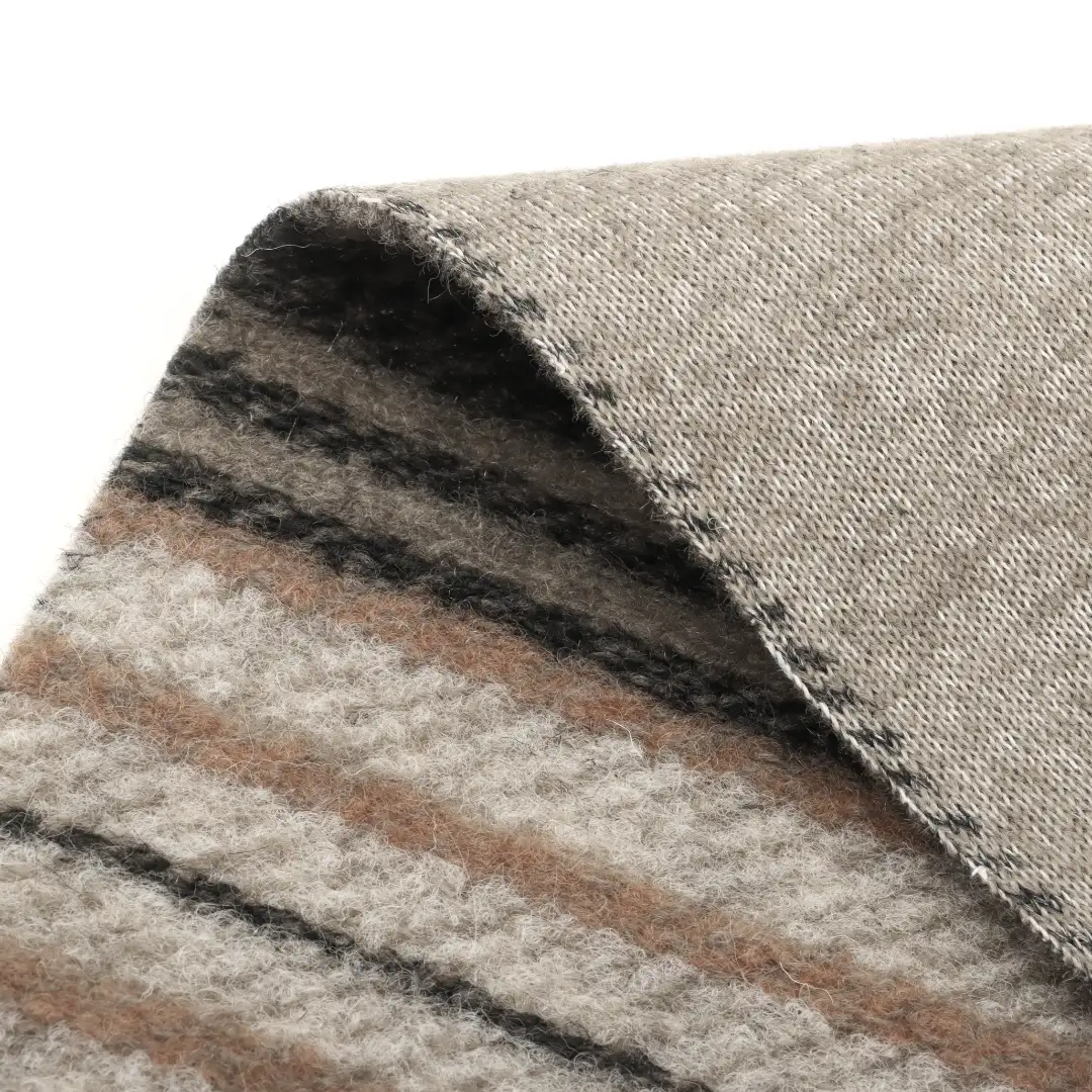 China Fabric for Jackets,Overcoat,Skirt  Knit Woolen Fabric Woolen Polyester Wool check color buy from China wholesaler bulk order at wholesale price free worldwide shipping Alibaba