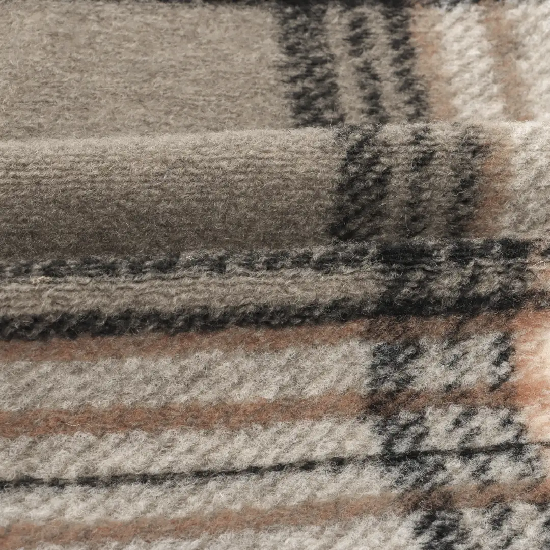 China Fabric for Jackets,Overcoat,Skirt  Knit Woolen Fabric Woolen Polyester Wool check color buy from China wholesaler bulk order at wholesale price free worldwide shipping Alibaba