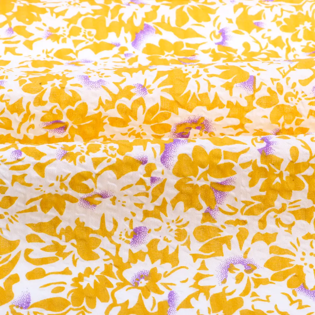 China Fabric for Blouse,Crop Top,Skirt,Dresses (Cardigan Open) ,Skirt  Crepe Natural Woven Fabric Cotton printing color buy from China wholesaler bulk order at wholesale price free worldwide shipping Alibaba