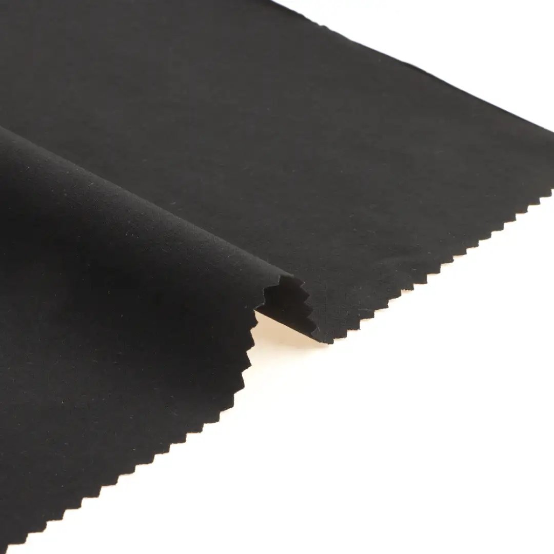 China Fabric for Pants,Jackets,Padded Jacket Four Stretch Nylon Woven Fabric Synthetic Woven Fabric Nylon Elastane black color buy from China wholesaler bulk order at wholesale price free worldwide shipping Alibaba