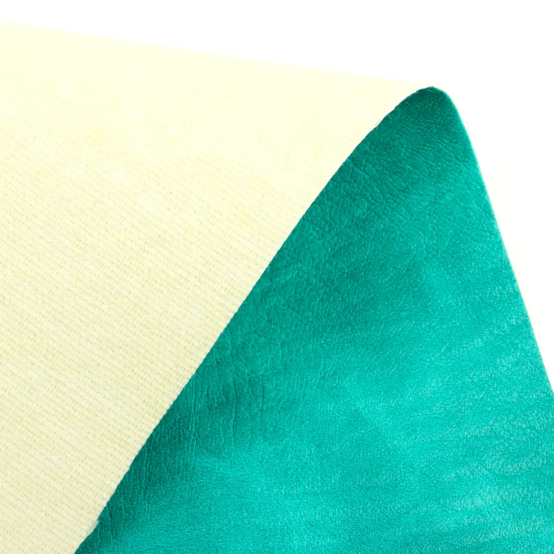 China Fabric for Pants,Padded Jacket,Overcoat Bonded fabric Bonded fabric Polyurethane (PU) peacockgreen color buy from China wholesaler bulk order at wholesale price free worldwide shipping Alibaba