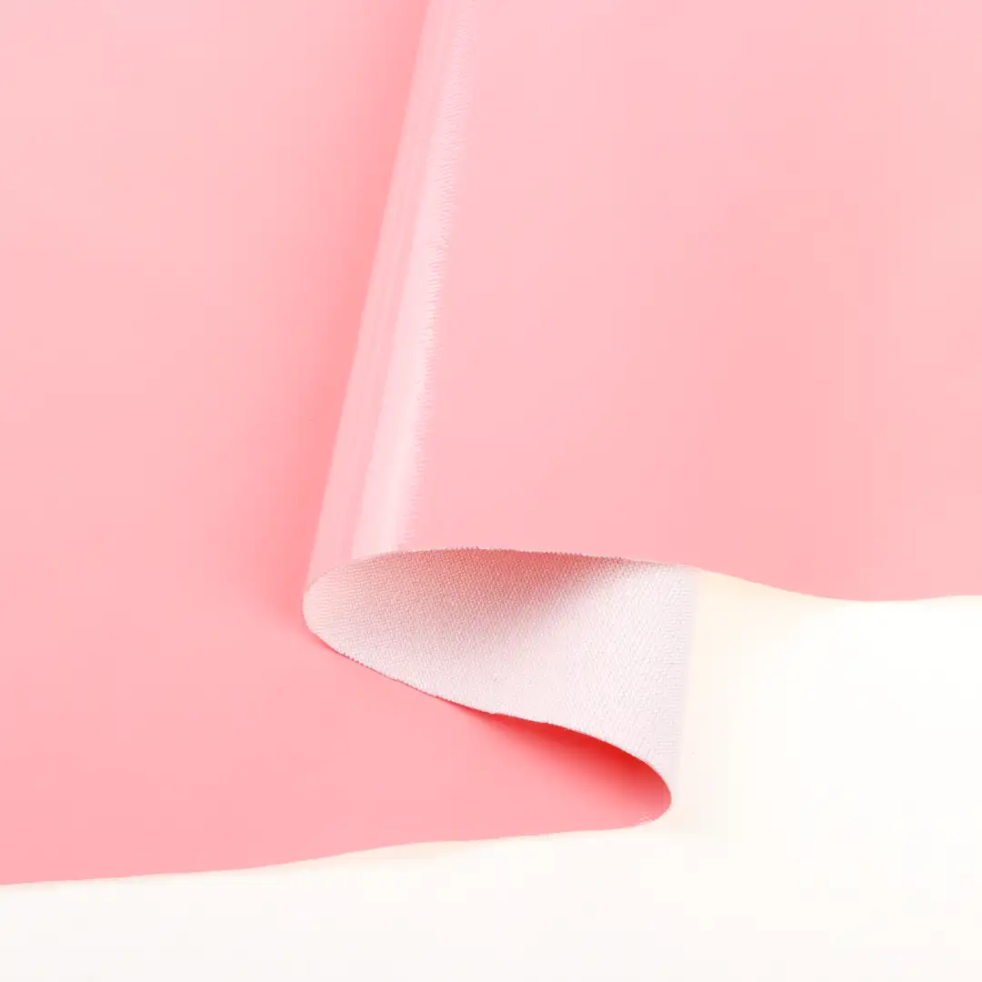 China Fabric for Shirt,Pants,Skirt,Shorts,Padded Jacket,Overcoat Bonded fabric Bonded fabric Polyurethane (PU) pink color buy from China wholesaler bulk order at wholesale price free worldwide shipping Alibaba