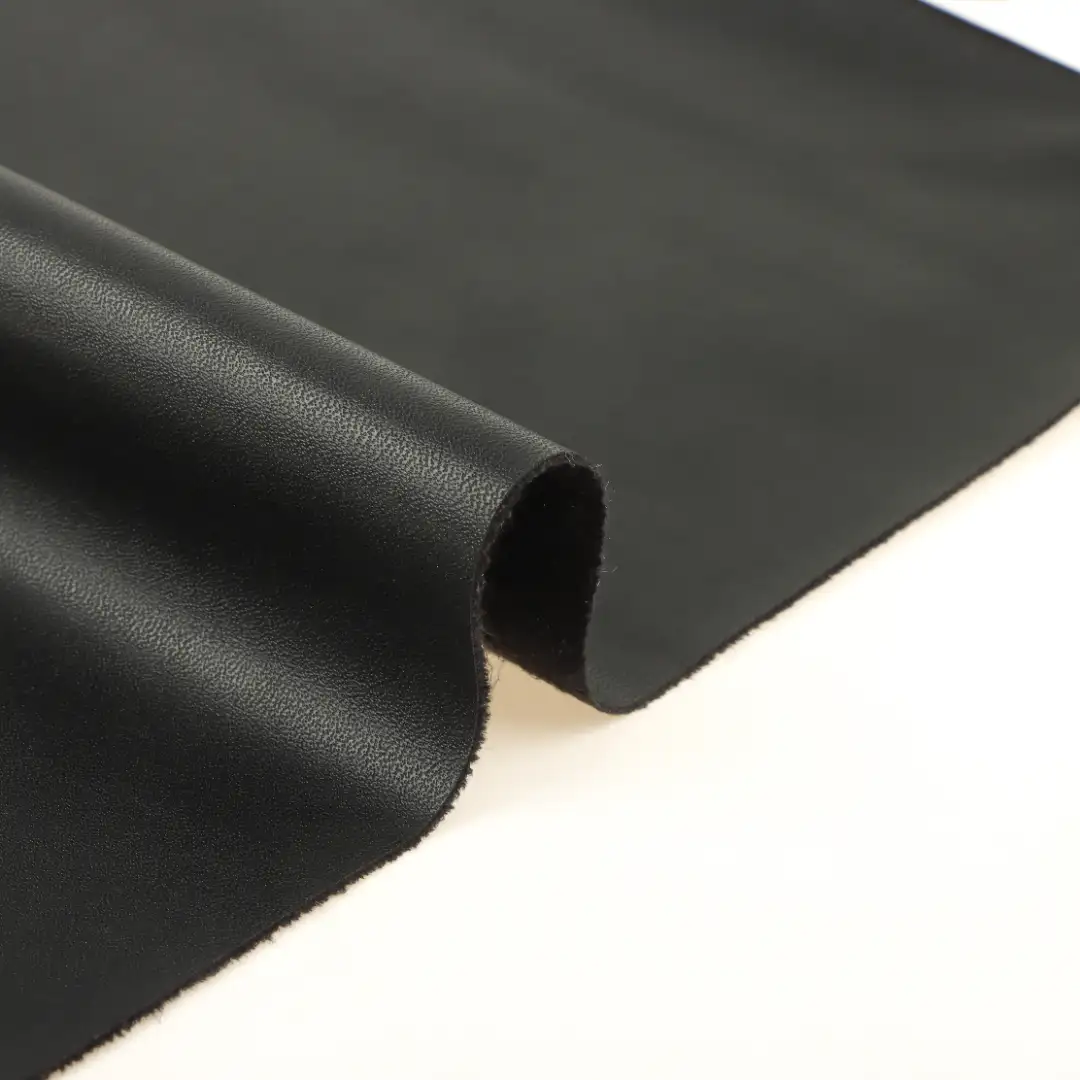 China Fabric for Jackets,Skirt,Trench Coat,Overcoat Bonded fabric Bonded fabric Polyurethane (PU) Black color buy from China wholesaler bulk order at wholesale price free worldwide shipping Alibaba