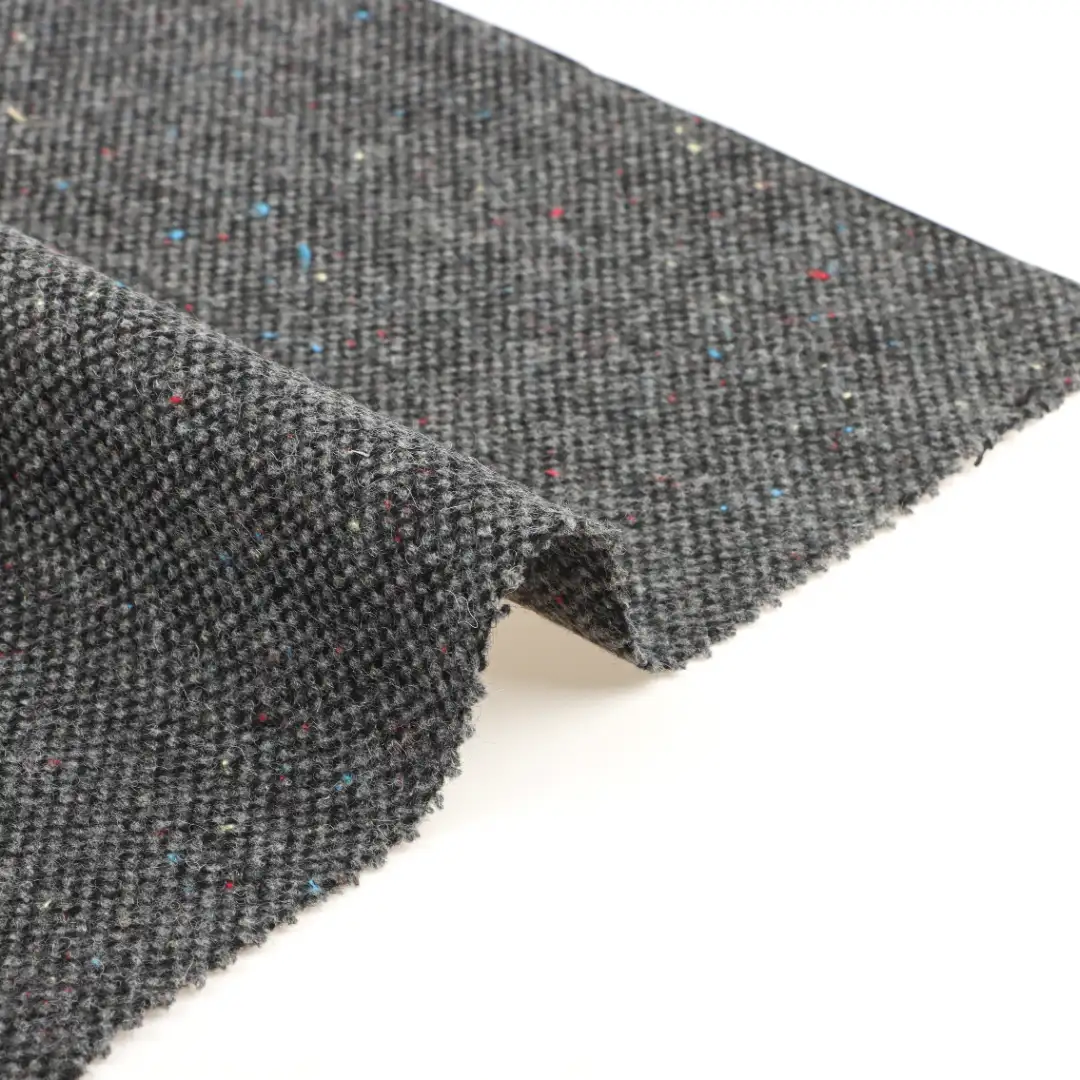 China Fabric for Pants,Overcoat,Suit,Skirt  Woolen Tweed Woolen Wool Other gray color buy from China wholesaler bulk order at wholesale price free worldwide shipping Alibaba