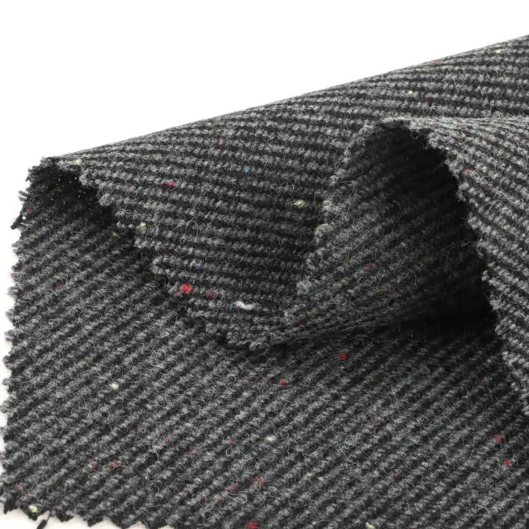China Fabric for Pants,Overcoat,Suit,Skirt  Woolen Tweed Woolen Wool Other grey color buy from China wholesaler bulk order at wholesale price free worldwide shipping Alibaba