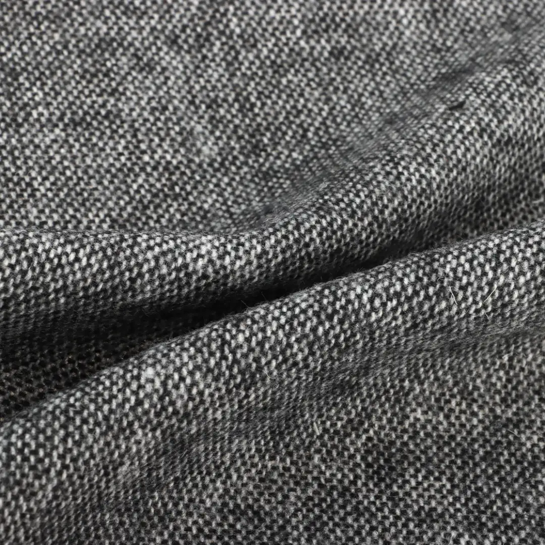 China Fabric for Pants,Blazer,Skirt  Woolen Tweed Woolen Wool Other grey color buy from China wholesaler bulk order at wholesale price free worldwide shipping Alibaba