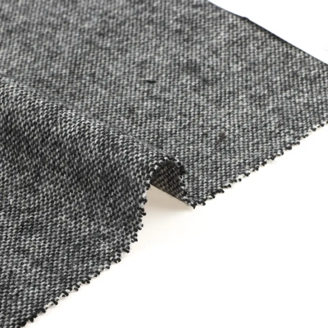 China Fabric for Pants,Blazer,Skirt  Woolen Tweed Woolen Wool Other grey color buy from China wholesaler bulk order at wholesale price free worldwide shipping Alibaba