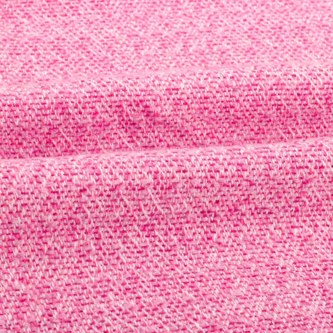 China Fabric for Pants,Blazer,Overcoat,Skirt  Woolen Tweed Woolen Wool Other pink color buy from China wholesaler bulk order at wholesale price free worldwide shipping Alibaba