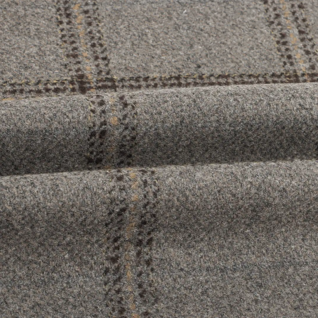 China Fabric for Suit Trouser,Blazer,Overcoat,Suit,Skirt  Woolen Tweed Woolen Wool Other check color buy from China wholesaler bulk order at wholesale price free worldwide shipping Alibaba