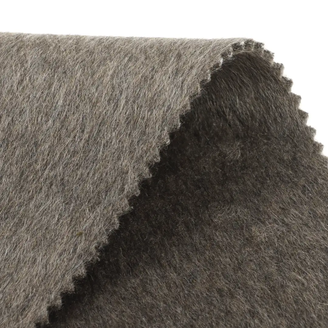 China Fabric for Overcoat,Skirt ,Waist coat Woolen Overcoat Woolen Wool Cashmere Other Coffee color buy from China wholesaler bulk order at wholesale price free worldwide shipping Alibaba