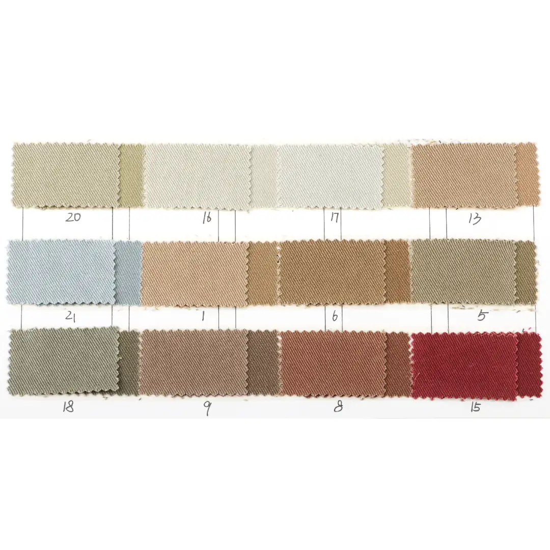 China Fabric for Pants,Denim Jacket,Hoodie Cotton Twill Natural Woven Fabric Cotton Green Purple Red Yellow color buy from China wholesaler bulk order at wholesale price free worldwide shipping Alibaba