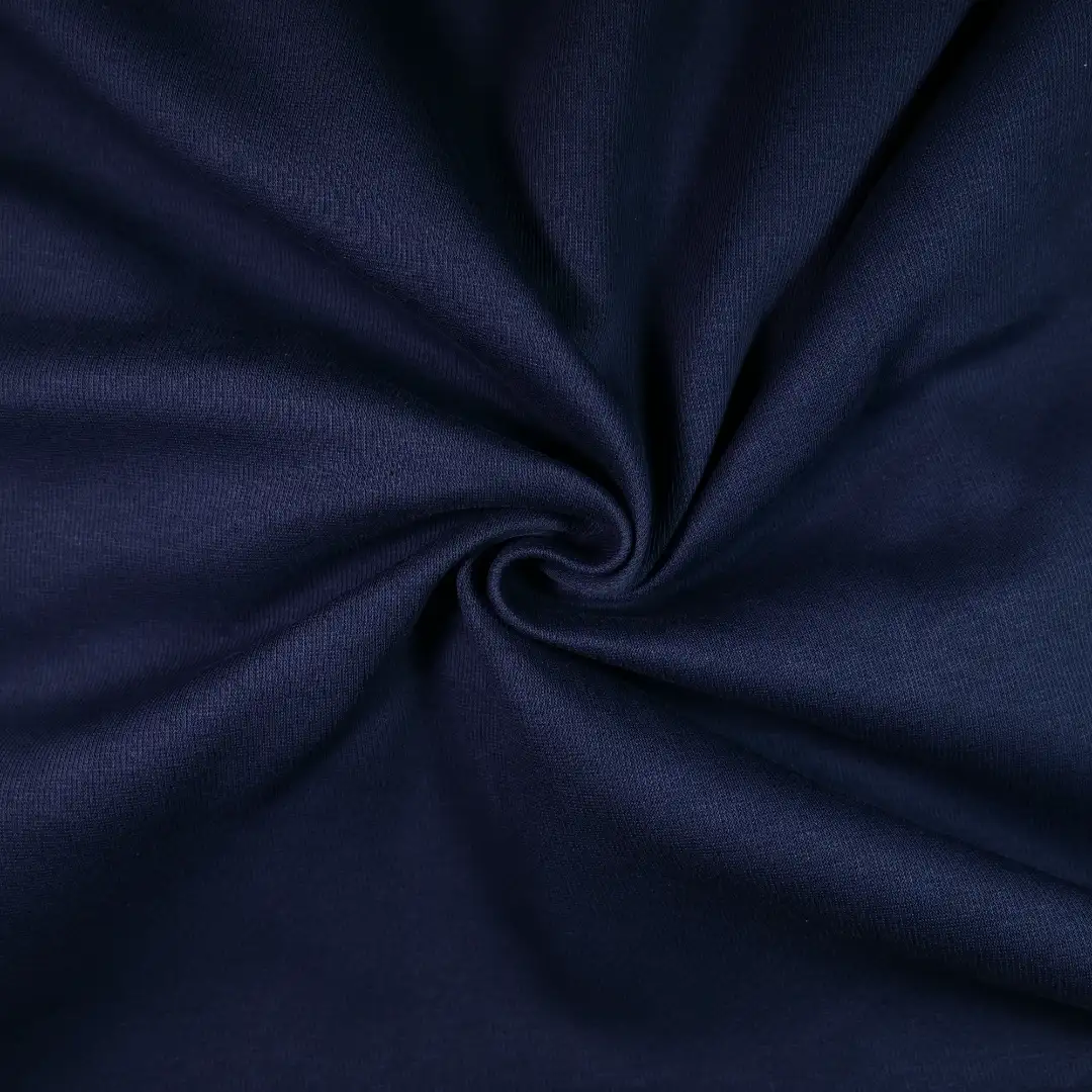 China Fabric for Pants,Loungewear,Sweatshirt Scuba Knit Fabric Cotton Spandex Polyester navy color buy from China wholesaler bulk order at wholesale price free worldwide shipping Alibaba