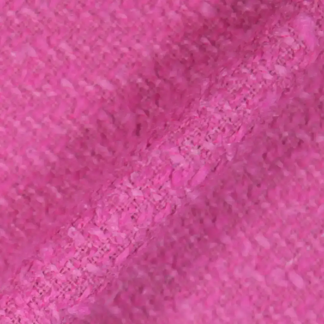 China Fabric for Jackets,Blazer,Trench Coat Woolen Tweed Woolen Polyester pink color buy from China wholesaler bulk order at wholesale price free worldwide shipping Alibaba
