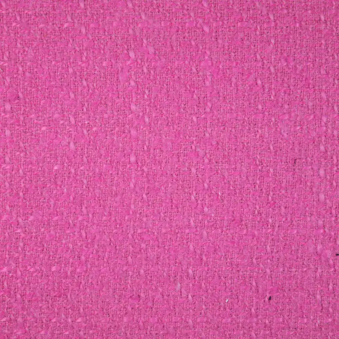 China Fabric for Jackets,Blazer,Trench Coat Woolen Tweed Woolen Polyester pink color buy from China wholesaler bulk order at wholesale price free worldwide shipping Alibaba