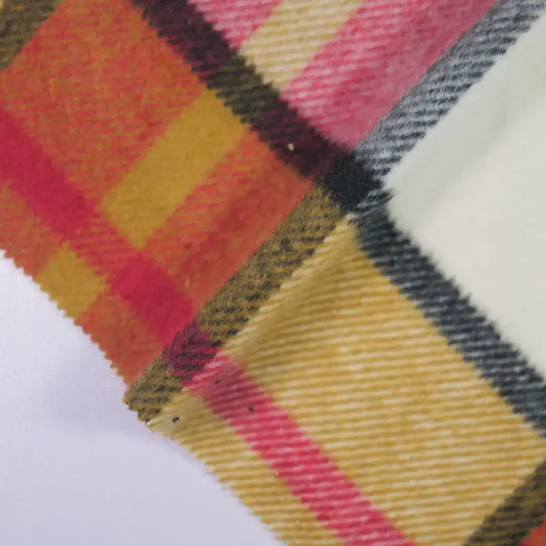 China Fabric for Jackets,Blazer,Skirt,Trench Coat Woolen Tweed Woolen Polyester Acrylic Wool Other red white color buy from China wholesaler bulk order at wholesale price free worldwide shipping Alibaba