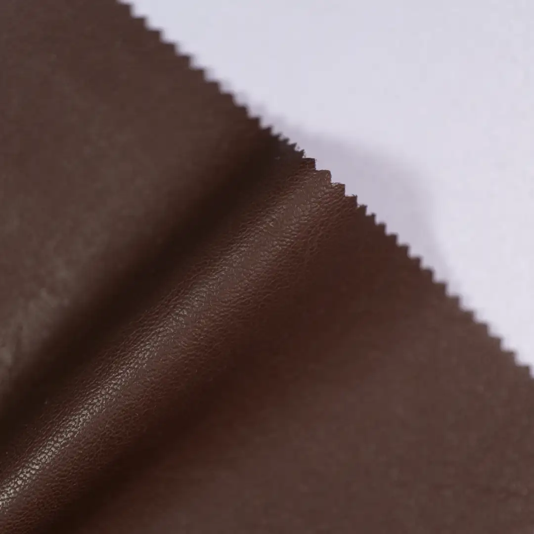 China Fabric for Jackets,Trench Coat,Open Waistcoat Bonded fabric Bonded fabric Polyurethane (PU) brown color buy from China wholesaler bulk order at wholesale price free worldwide shipping Alibaba