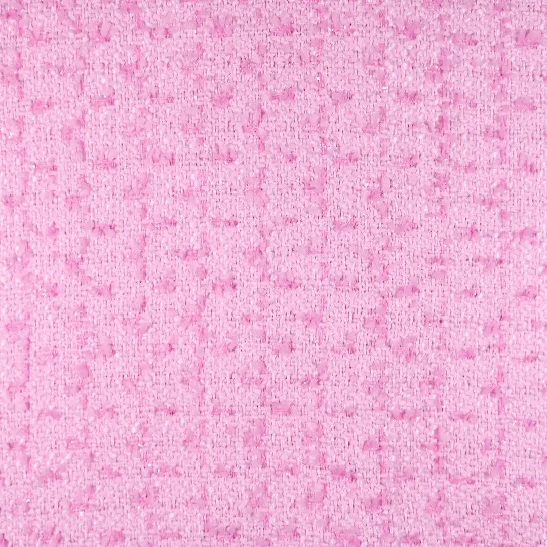 China Fabric for Skirt,Over Shirt Chanel-Style Fabric Woolen Polyester pink color buy from China wholesaler bulk order at wholesale price free worldwide shipping Alibaba