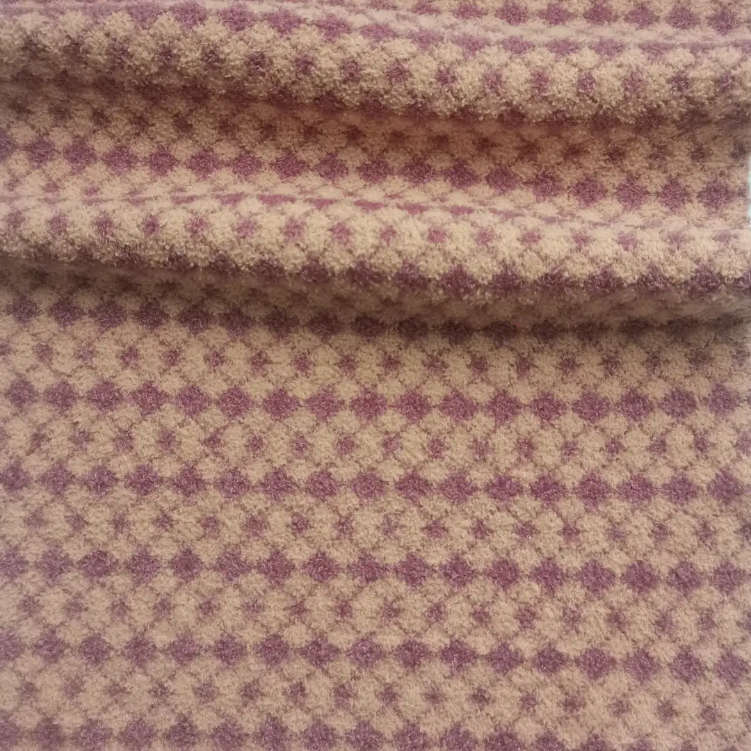 China Yarn for Ladies Vest (Sweater),Round Neck Pullover (Sweater),Crop Top Pullover (Sweater),Kids Crew-Neck Cardigan (Sweater),Kids Rounded Cardigan (Sweater) Teddy Yarn Fancy Yarn Polyester Purple color buy from China wholesaler bulk order at wholesale price free worldwide shipping Alibaba