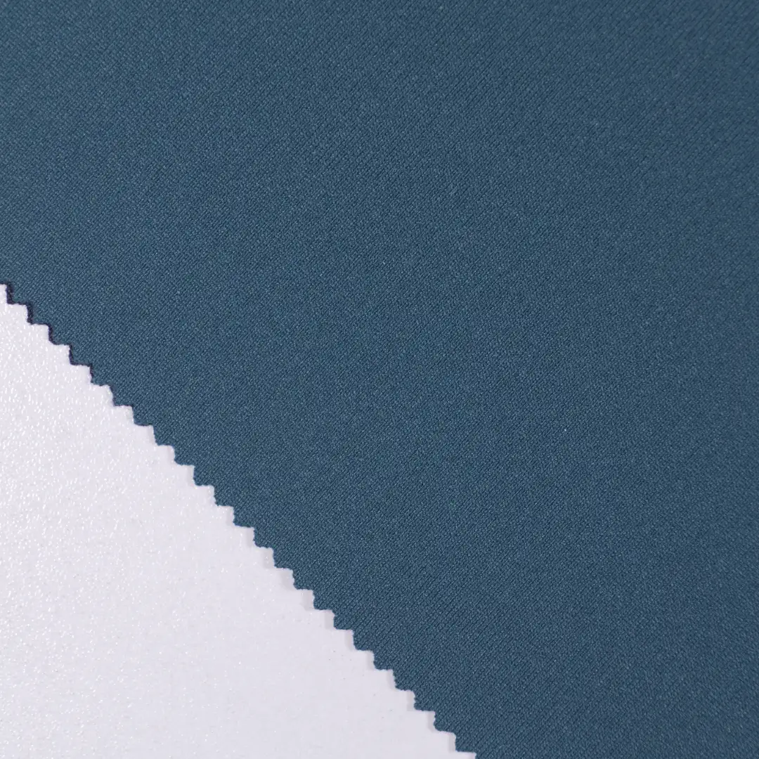 China Fabric for Yoga Clothes,Swimsuits Single Jersey Knit Fabric Re-nylon Polyamide Elastane navy color buy from China wholesaler bulk order at wholesale price free worldwide shipping Alibaba