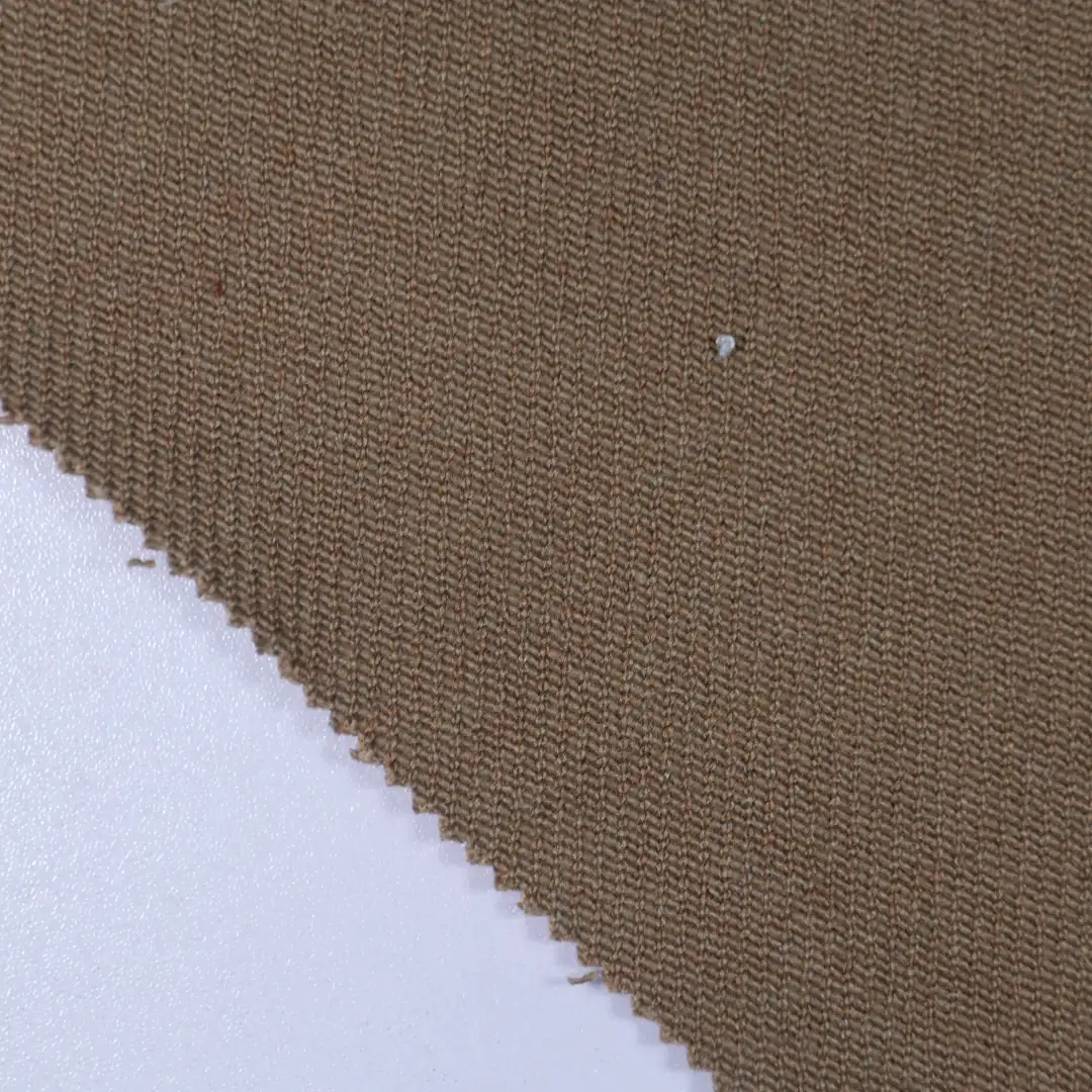 China Fabric for Blazer,Trench Coat TC Poplin Woven Blended Fabric BCI Cotton Rayon Polyester brown color buy from China wholesaler bulk order at wholesale price free worldwide shipping Alibaba