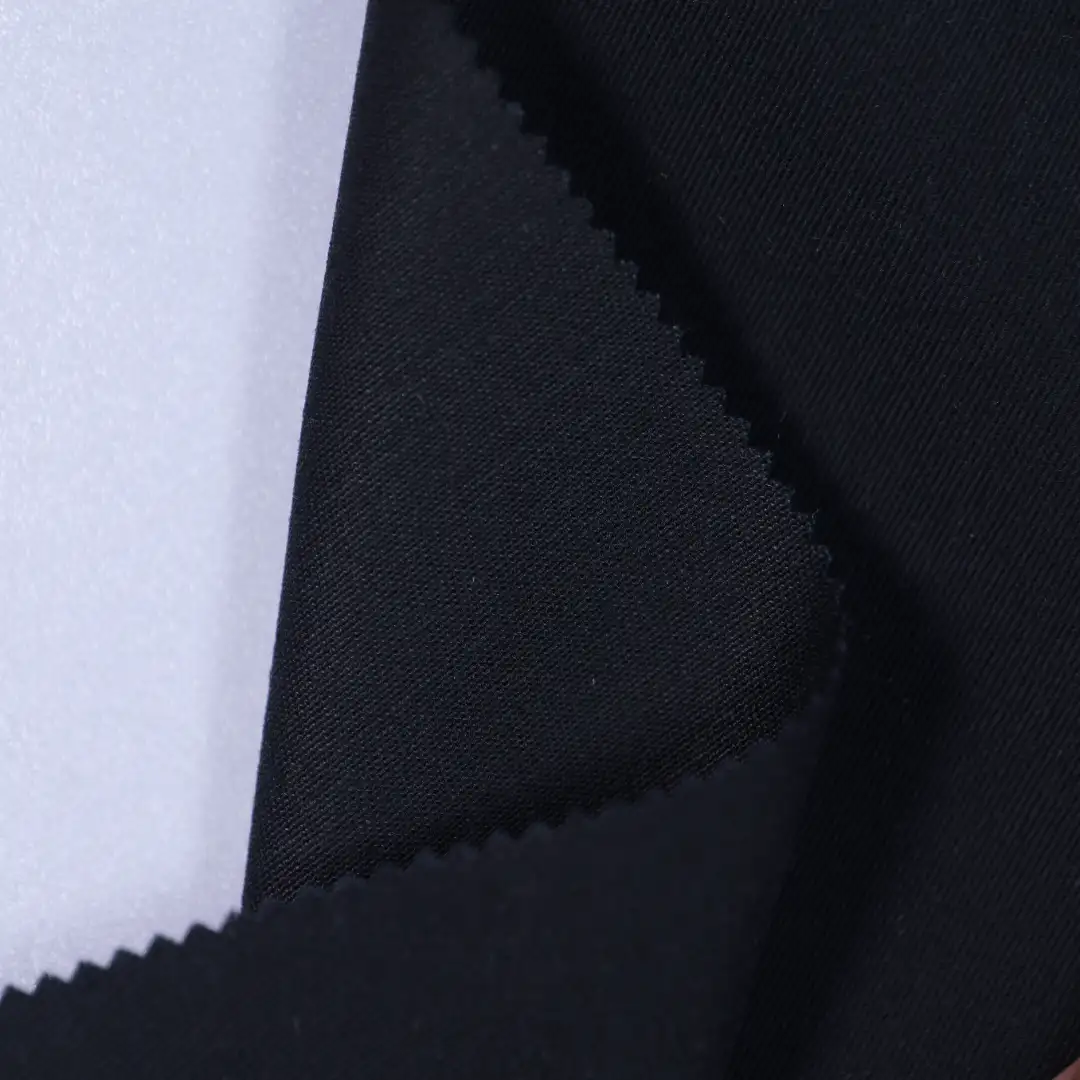 China Fabric for Blazer,Trench Coat Cotton Twill Stripe Natural Woven Fabric BCI Cotton Spandex black color buy from China wholesaler bulk order at wholesale price free worldwide shipping Alibaba