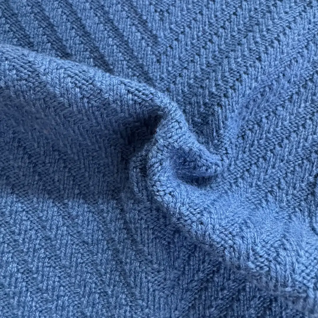 China Yarn for Men’s Vest (Sweater),Open Cardigan (Sweater),Half-Zipper Cardigan (Sweater),Hoodie  (Sweater),U-Neck Cardigan (Sweater) Mossy Yarn Fancy Yarn Acrylic Wool Nylon Blue color buy from China wholesaler bulk order at wholesale price free worldwide shipping Alibaba