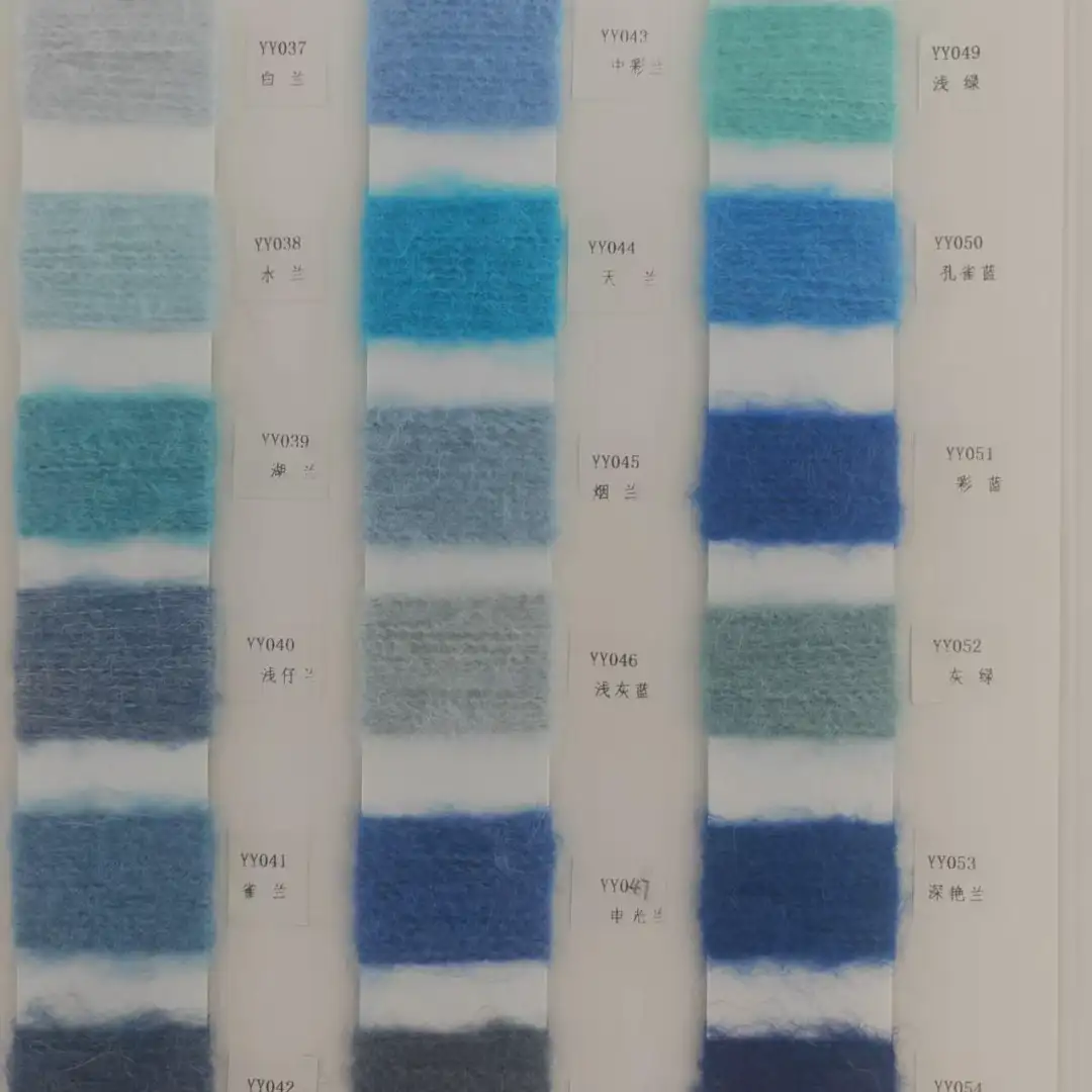 China Yarn for Open Cardigan (Sweater),Full-Zipper Cardigan (Sweater),Half-Zipper Cardigan (Sweater) Mossy Yarn Fancy Yarn Recycled Polyester Nylon Wool Acrylic Alpaca Spandex yellow, blue color buy from China wholesaler bulk order at wholesale price free worldwide shipping Alibaba