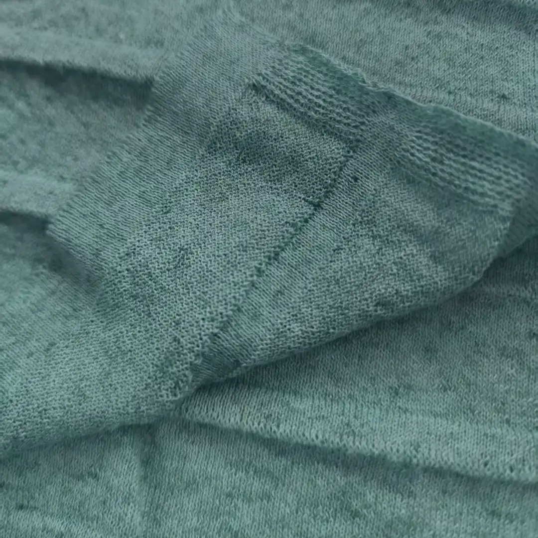 China Yarn for Open Cardigan (Sweater),Full-Zipper Cardigan (Sweater),Half-Zipper Cardigan (Sweater) Twisted Yarn Twisted Yarn Linen Polyester green color buy from China wholesaler bulk order at wholesale price free worldwide shipping Alibaba