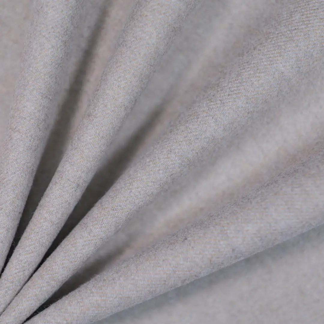 China Fabric for Overcoat Woolen Twill Woolen Polyester Rayon Wool Spandex Khaki color buy from China wholesaler bulk order at wholesale price free worldwide shipping Alibaba