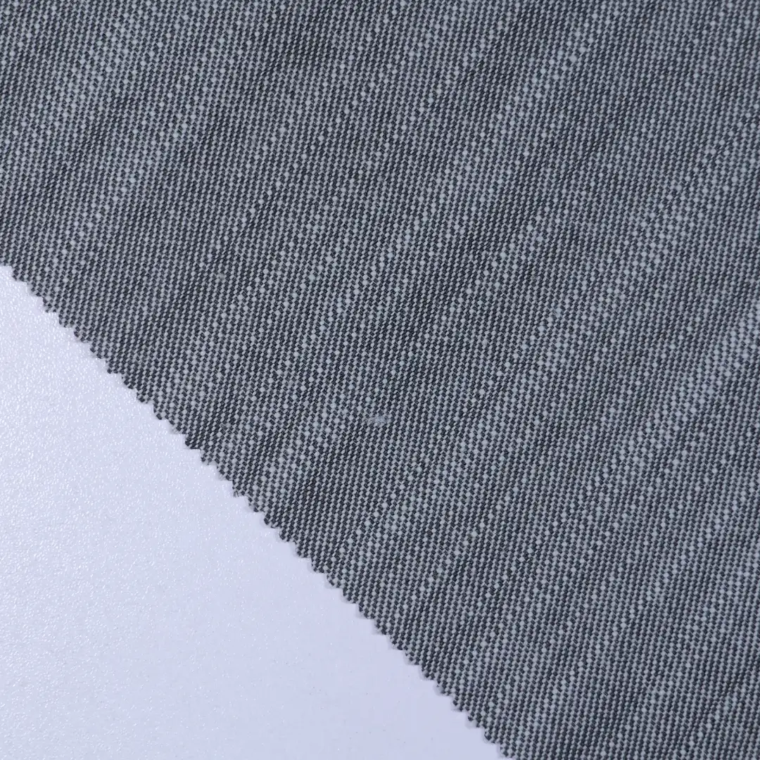 China Fabric for Blazer Slub Fabric Woven Blended Fabric Cotton Polyester Linen Spandex grey color buy from China wholesaler bulk order at wholesale price free worldwide shipping Alibaba