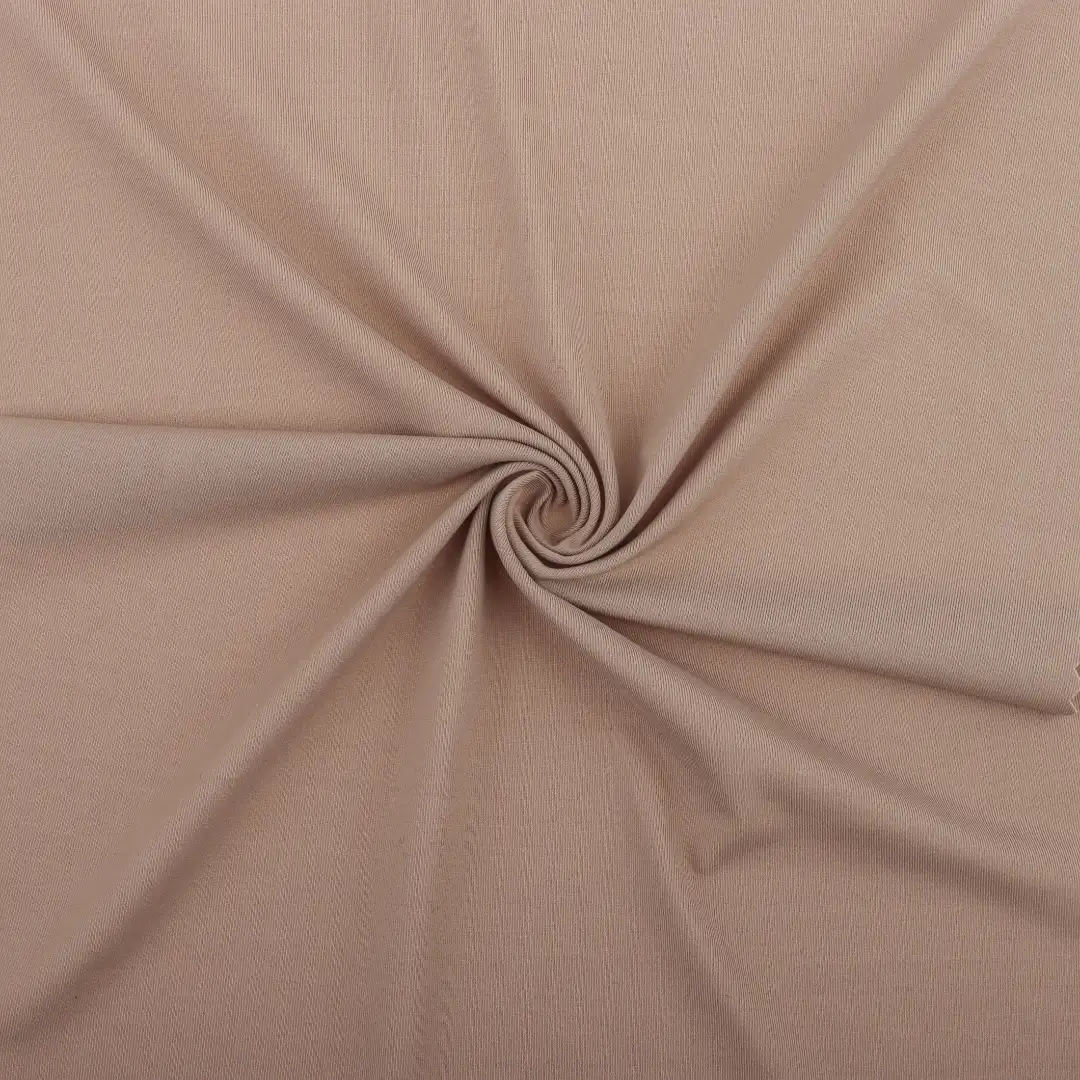 China Fabric for Tank Top,Crop Top,Lingerie,Leggings Single Jersey Knit Fabric Nylon Spandex light brown color buy from China wholesaler bulk order at wholesale price free worldwide shipping Alibaba