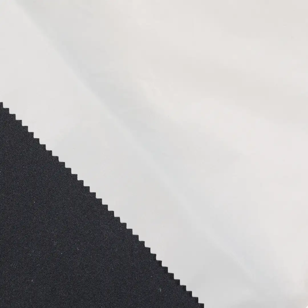China Fabric for Down Jacket Taffeta Synthetic Woven Fabric Nylon Beige color buy from China wholesaler bulk order at wholesale price free worldwide shipping Alibaba