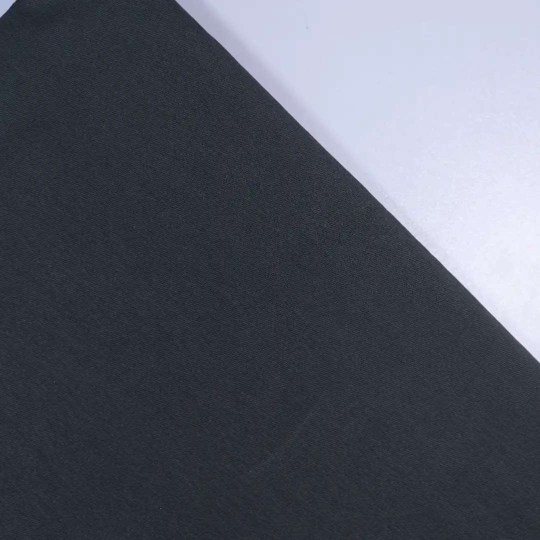 China Fabric for Skirt,Backless Beach Dress Twill Woven Blended Fabric Cotton Nylon Spandex black color buy from China wholesaler bulk order at wholesale price free worldwide shipping Alibaba