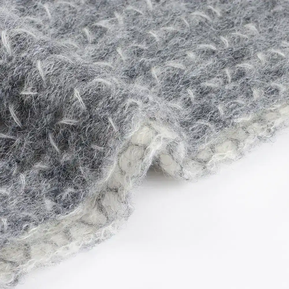 China Yarn for Ladies Vest (Sweater),Crop Top Pullover (Sweater),Dresses (Cardigan Button) (Sweater) Mossy Yarn Fancy Yarn Nylon Alpaca Wool grey/white/Navy color buy from China wholesaler bulk order at wholesale price free worldwide shipping Alibaba