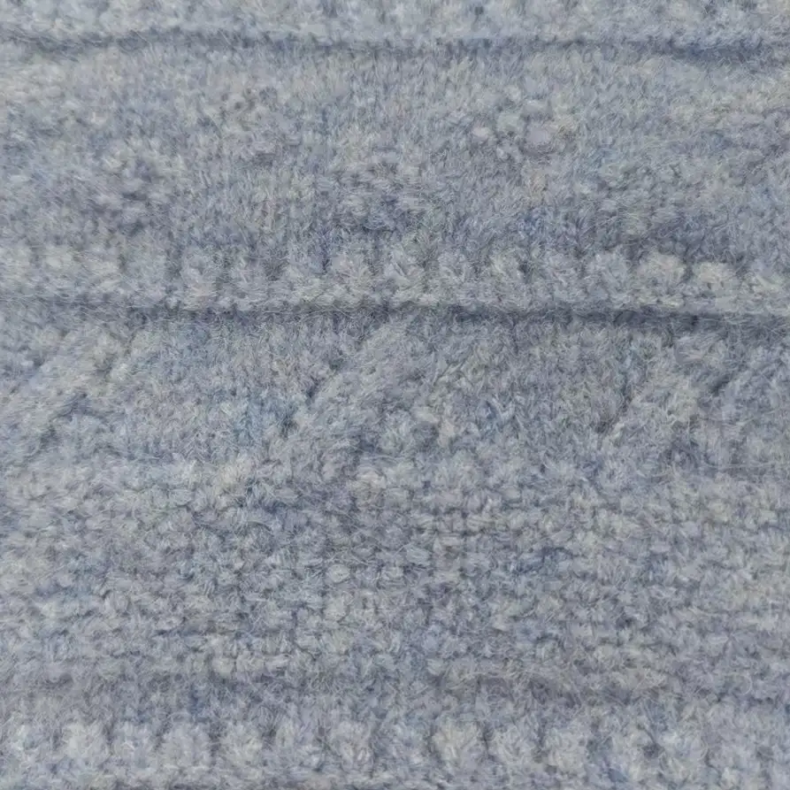 China Yarn for Men’s Vest (Sweater),Open Cardigan (Sweater),Full-Zipper Cardigan (Sweater),Half-Zipper Cardigan (Sweater) Mossy Yarn Fancy Yarn Acrylic Nylon Polyester Spandex Blue color buy from China wholesaler bulk order at wholesale price free worldwide shipping Alibaba
