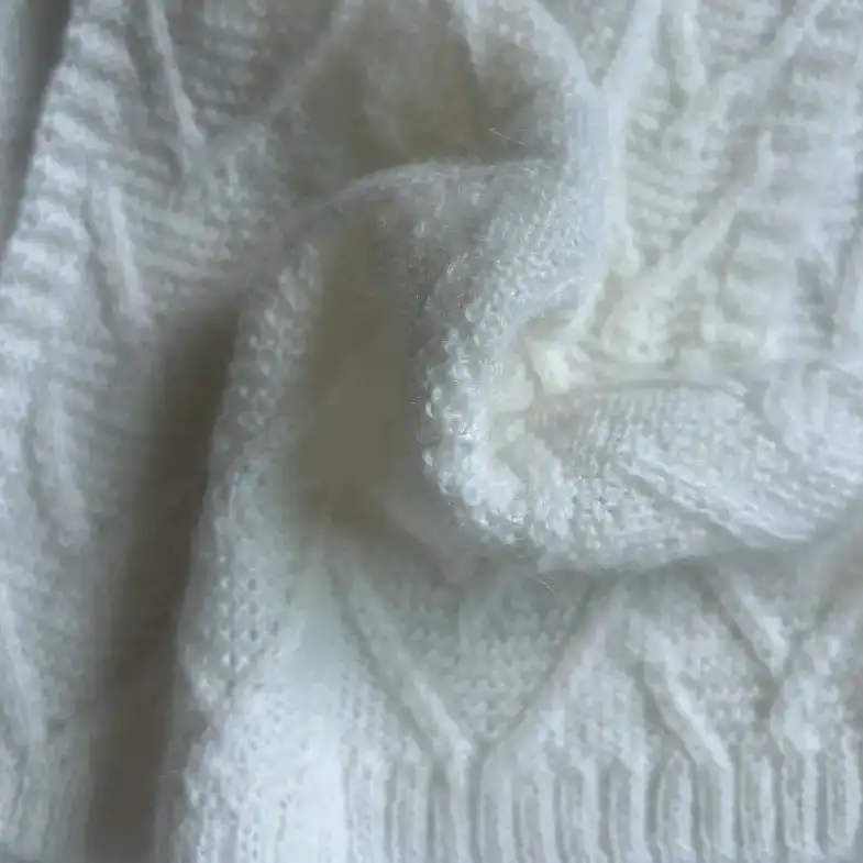 China Yarn for Ladies Vest (Sweater),Men’s Vest (Sweater),Open Cardigan (Sweater),Half-Zipper Cardigan (Sweater),Shirt Half Sleeve Button (Sweater),Round Neck Pullover (Sweater) Mossy Yarn Fancy Yarn Recycled Polyester Nylon Merino Wool Alpaca 白 color buy from China wholesaler bulk order at wholesale price free worldwide shipping Alibaba