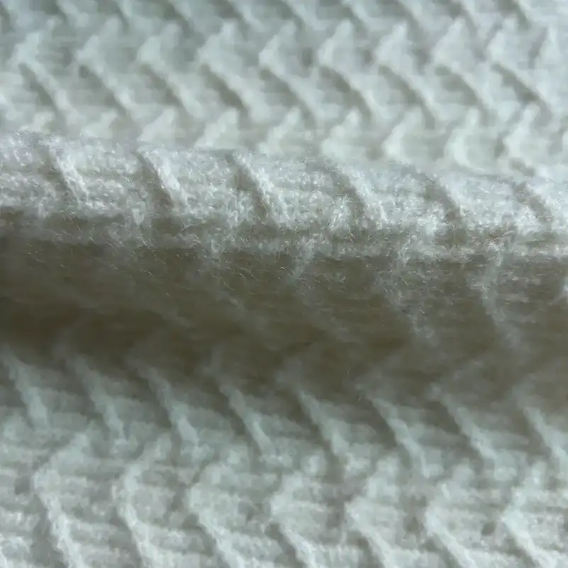 China Yarn for Ladies Vest (Sweater),Men’s Vest (Sweater),Open Cardigan (Sweater),Shirt Half Sleeve Button (Sweater),Round Neck Pullover (Sweater) Mossy Yarn Fancy Yarn Polyester Merino Wool Alpaca Spandex 白 color buy from China wholesaler bulk order at wholesale price free worldwide shipping Alibaba