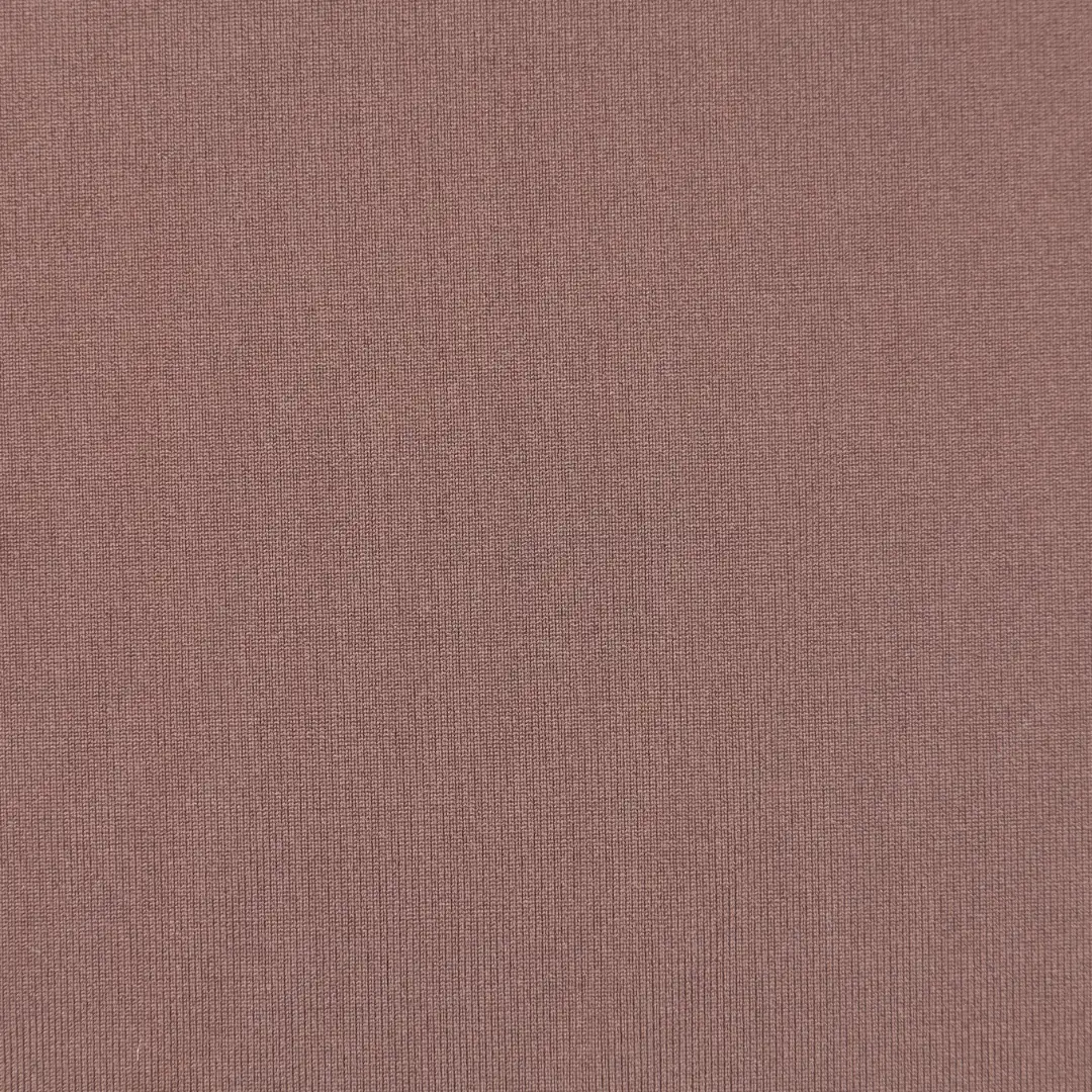 China Fabric for T-Shirt,Polo Shirt Single Jersey Knit Fabric Recycled Polyester Lycra brown color buy from China wholesaler bulk order at wholesale price free worldwide shipping Alibaba